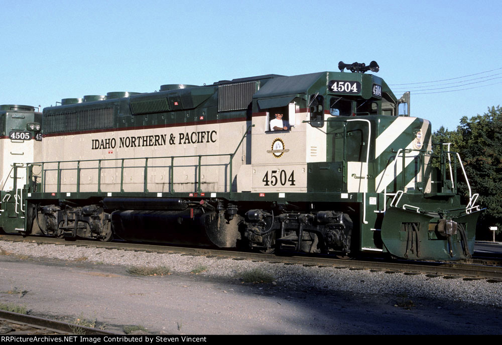 Ex CSXT GP40 Idaho Northern & Pacific #4504